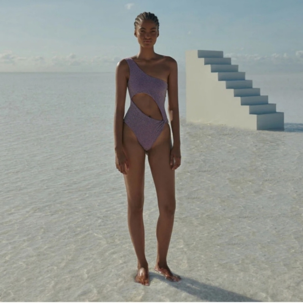 BAOBAB NIKKA ONE PIECE PLUM SWIMSUIT NWT XS SOLD OUT ONLINE